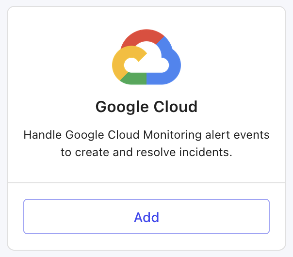 Add integration Google Cloud type